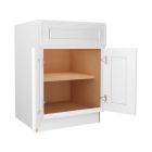 Craftsman White Shaker Sink Base Cabinet 24"W Largo - Buy Cabinets Today