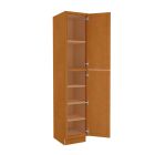 Charleston Toffee Utility Cabinet 18"W x 96"H Largo - Buy Cabinets Today