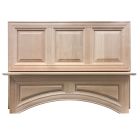 Unfinished Shaker Square Hood 36" Largo - Buy Cabinets Today