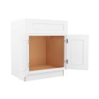 Colorado Shaker White Sink Base Cabinet 27"W Largo - Buy Cabinets Today