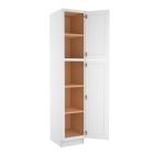 Colorado Shaker White Utility Cabinet 18"W x 93"H Largo - Buy Cabinets Today