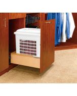 Bottom Mount Pull-Out Hamper with Rev-A-Motion Slides - Fits Best in B18 or VL1880 or VOL1880 Largo - Buy Cabinets Today