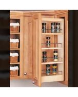 Wall Filler Pull-Out with Adjustable Shelves - Fits Best in Behind 6" Filler 42" Tall Largo - Buy Cabinets Today
