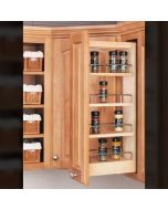 Wall Cabinet Pull-out Organizer with Wood Adjustable Shelves - Fits Best in W0930, W0936 or W0942 Largo - Buy Cabinets Today