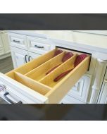 Cut-To-Size Wood Utility Tray Insert - Fits Best in B18, DB18-3, B21, or DB21-3 Largo - Buy Cabinets Today
