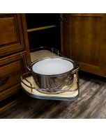 Cloud Single Tier Blind Corner Organizer - Fits Best in BLB42/45R Largo - Buy Cabinets Today