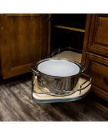 Cloud Single Tier Blind Corner Organizer - Fits Best in BLB42/45L Largo - Buy Cabinets Today