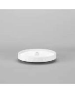 White Full Circle Polymer Wall Corner Lazy Susan shelf - Fits Best in WDC2430, WDC2436, WDC2736-15, WDC2442, or WDC2742-15 Largo - Buy Cabinets Today