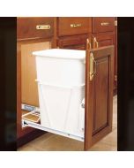1-35 Quart Waste Containers with Full Extension Slides - Fits Best in B15 Largo - Buy Cabinets Today