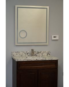 Aries Quartz Undermount Single Sink Bathroom Vanity Top 37" x 22" Largo - Buy Cabinets Today