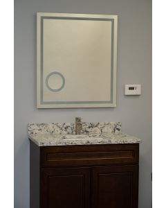 Aries Quartz Undermount Single Sink Bathroom Vanity Top 49" x 22" Largo - Buy Cabinets Today