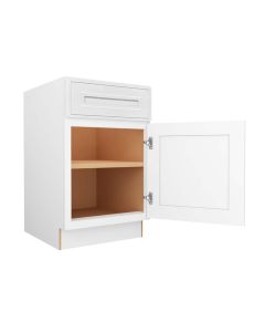 Craftsman White Shaker Base Cabinet 21" Largo - Buy Cabinets Today