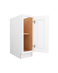 Craftsman White Shaker Base Full Height Door Cabinet 12" Largo - Buy Cabinets Today