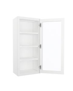 Bristol Linen Wall Open Frame Glass Door Cabinet 18"W x 42"H Largo - Buy Cabinets Today