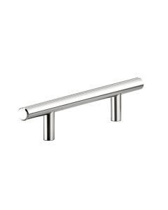 Chrome Contemporary Steel Pull 8-3/16 in Largo - Buy Cabinets Today