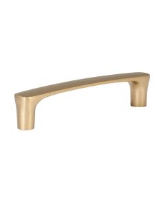 Champagne Bronze Contemporary Metal Pull 5-11/16 in Largo - Buy Cabinets Today