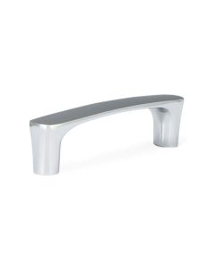 Chrome Contemporary Metal Pull 4-7/16 in Largo - Buy Cabinets Today