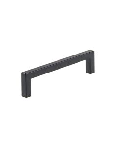 Matte Black Contemporary Metal Pull 5-7/16 in Largo - Buy Cabinets Today