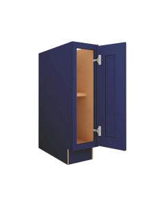 Navy Blue Shaker Base Full Height Door Cabinet 9" Largo - Buy Cabinets Today
