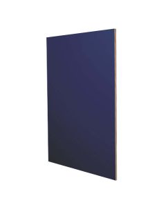 Navy Blue Shaker Base Skin Panel 24"W x 34-1/2"H Largo - Buy Cabinets Today