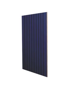Navy Blue Shaker Shiplap Plywood Panel 96"W x 42"H Largo - Buy Cabinets Today