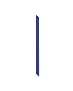 Navy Blue Shaker Wall Filler 3"W x 96"H Largo - Buy Cabinets Today