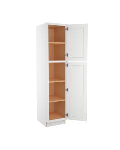 Summit Shaker White Utility Cabinet 18"W x 84"H Largo - Buy Cabinets Today