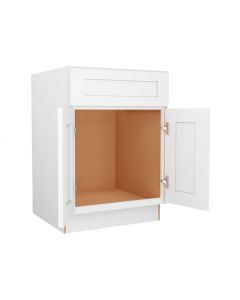 Summit Shaker White Vanity Sink Base Cabinet 24"W Largo - Buy Cabinets Today