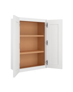 Summit Shaker White Wall Cabinet 24"W x 36"H Largo - Buy Cabinets Today