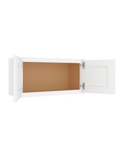 Summit Shaker White Wall Cabinet 30"W x 15"H Largo - Buy Cabinets Today