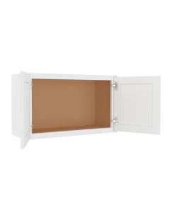 Summit Shaker White Wall Cabinet 30"W x 18"H Largo - Buy Cabinets Today