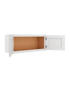 Summit Shaker White Wall Cabinet 36"W x 15"H Largo - Buy Cabinets Today