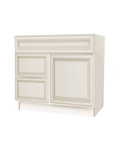 Vanity Sink Base Drawer Left Cabinet 30" Largo - Buy Cabinets Today
