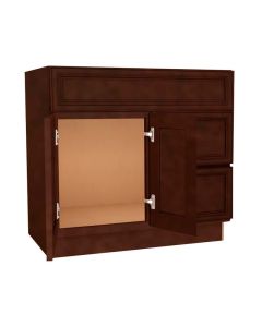 Vanity Sink Base Drawer Right Cabinet 36" Largo - Buy Cabinets Today