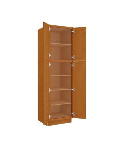 Charleston Toffee Utility Cabinet 24"W x 84"H Largo - Buy Cabinets Today