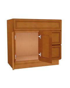 V3621D-R - Vanity Sink Base Drawer Right Cabinet 36" Largo - Buy Cabinets Today