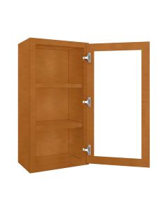 WM1836GDFI - Wall Glass Door Cabinet with Finished Interior 18" x 36" Largo - Buy Cabinets Today