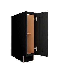Craftsman Black Shaker Base Full Height Door Cabinet 9" Largo - Buy Cabinets Today