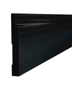 Craftsman Black Shaker Furniture Base Molding 96" Largo - Buy Cabinets Today