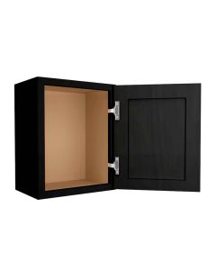 Craftsman Black Shaker Wall Cabinet 18"W x 18"H Largo - Buy Cabinets Today