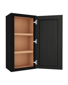 Craftsman Black Shaker Wall Cabinet 18" x 36" Largo - Buy Cabinets Today