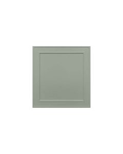 Craftsman Lily Green Shaker Vanity Base Decorative Door Panel 21" Largo - Buy Cabinets Today