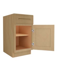 Craftsman Natural Shaker Base Cabinet 18" Largo - Buy Cabinets Today