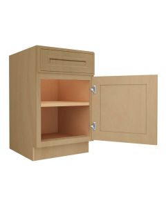 Craftsman Natural Shaker Base Cabinet 21" Largo - Buy Cabinets Today