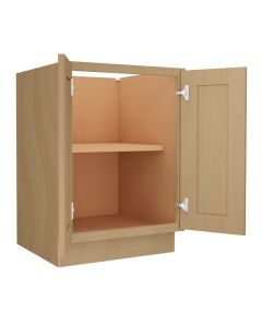 Craftsman Natural Shaker Base Full Height Door Cabinet 24" Largo - Buy Cabinets Today
