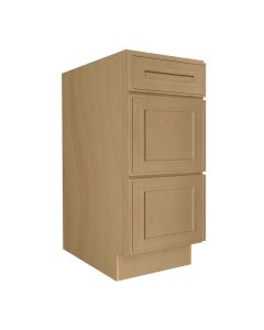 Craftsman Natural Shaker Drawer Base Cabinet 15" Largo - Buy Cabinets Today