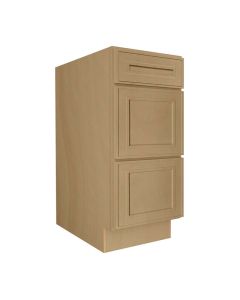 Craftsman Natural Shaker Vanity Drawer Base Cabinet 12" Largo - Buy Cabinets Today