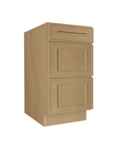 Craftsman Natural Shaker Vanity Drawer Base Cabinet 18" Largo - Buy Cabinets Today