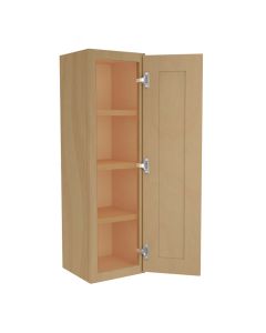 Craftsman Natural Shaker Wall Cabinet 12" x 42" Largo - Buy Cabinets Today