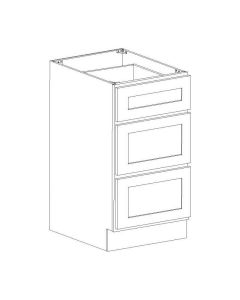 3 Drawer Base Cabinet 15" Largo - Buy Cabinets Today